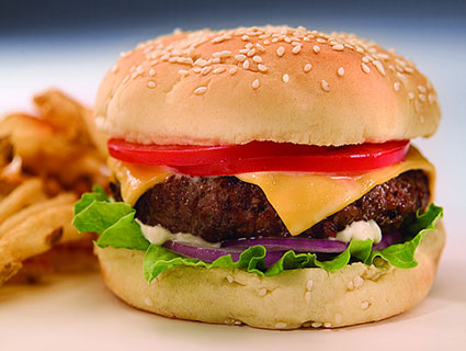 American Cheese Burger 美式奶酪汉堡