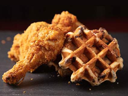 Chicken and Waffles 鸡肉和华夫饼